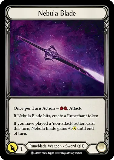 Nebula Blade // Runechant