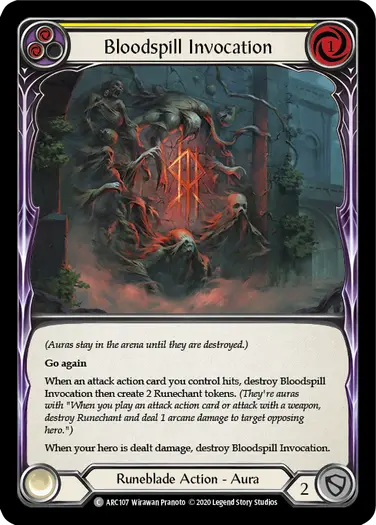 [RF]Bloodspill Invocation (Yellow)