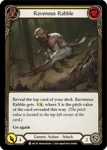 [RF]Ravenous Rabble (Yellow)