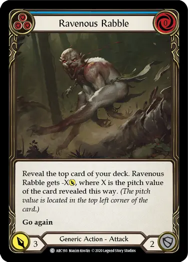 Ravenous Rabble (Blue)