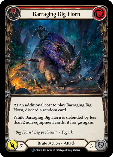 [RF]Barraging Big Horn (Red)