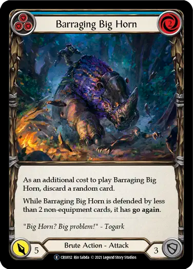 [RF]Barraging Big Horn (Blue)