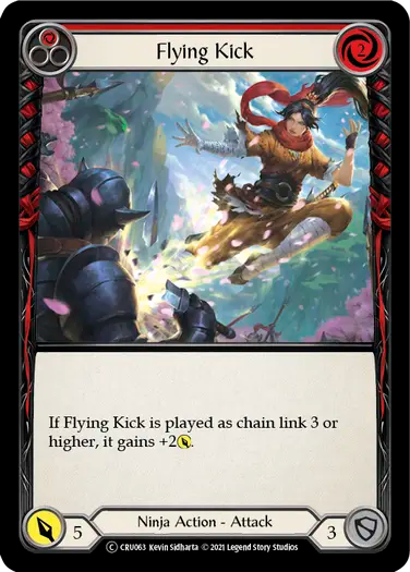 Flying Kick (Red)