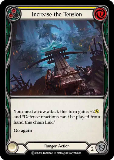 Increase the Tension (Yellow)