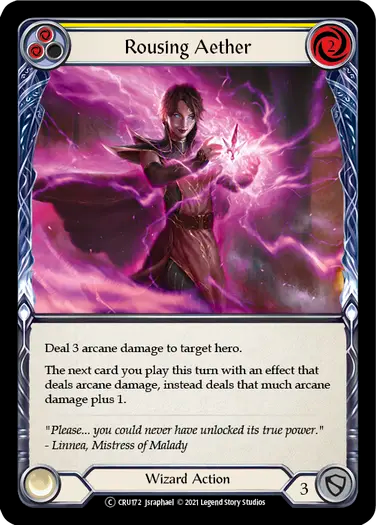 Rousing Aether (Yellow)