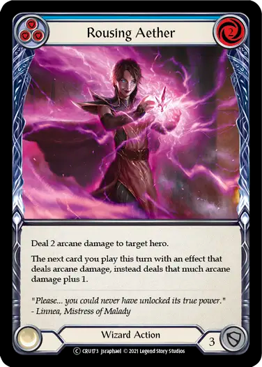 Rousing Aether (Blue)