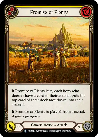 [RF]Promise of Plenty (Yellow)
