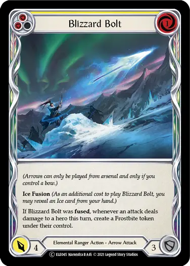 [RF]Blizzard Bolt (Yellow)