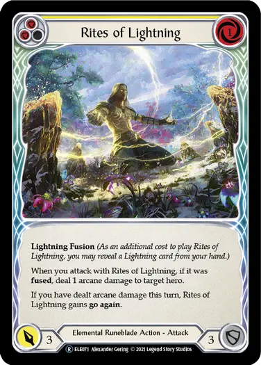 [RF]Rites of Lightning (Yellow)