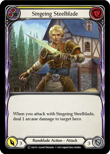 [RF]Singeing Steelblade (Yellow)