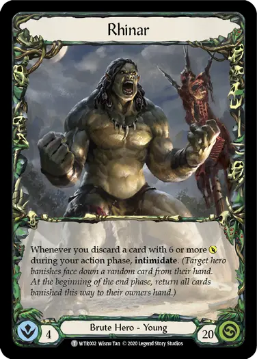 Rhinar // Rhinar, Reckless Rampage