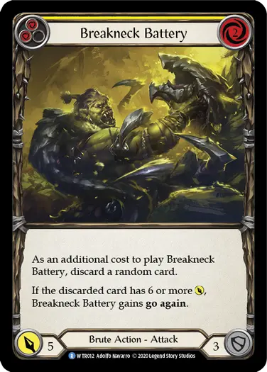 [RF]Breakneck Battery (Yellow)
