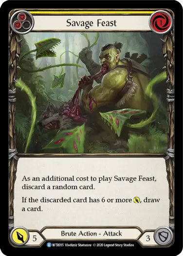 [RF]Savage Feast (Yellow)