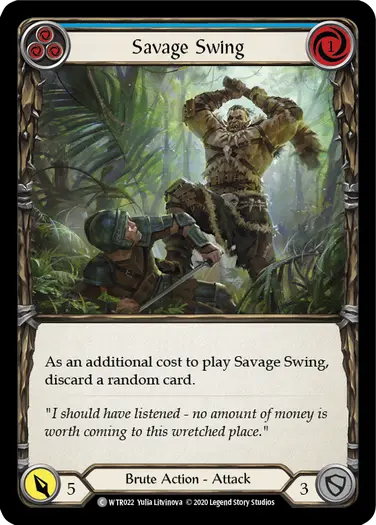 [RF]Savage Swing (Blue)