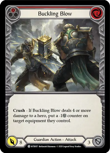 Buckling Blow (Red)
