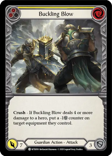 Buckling Blow (Yellow)