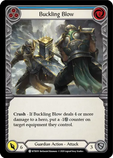 [RF]Buckling Blow (Blue)