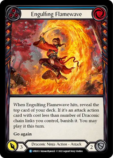 Engulfing Flamewave (Blue)