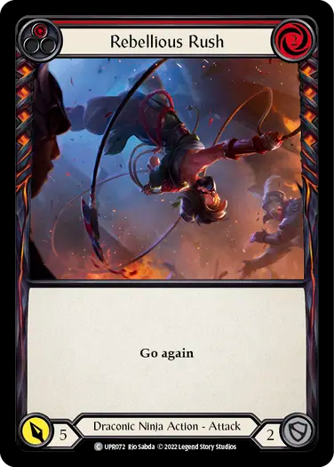 Rebellious Rush (Red)