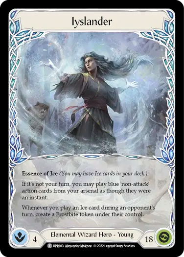 Iyslander // Searing Emberblade