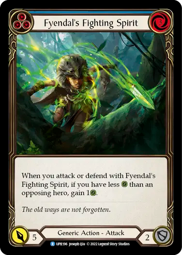 [RF]Fyendal's Fighting Spirit (Blue)