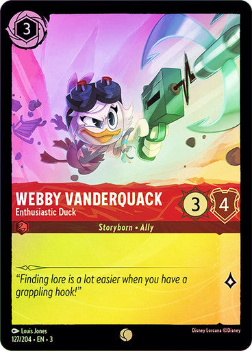 Webby Vanderquack - Enthusiastic Duck