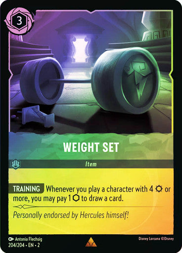 [CF]Weight Set
