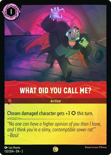 What Did You Call Me?